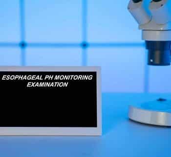 Text on display in lab Esophageal Ph Monitoring Examination